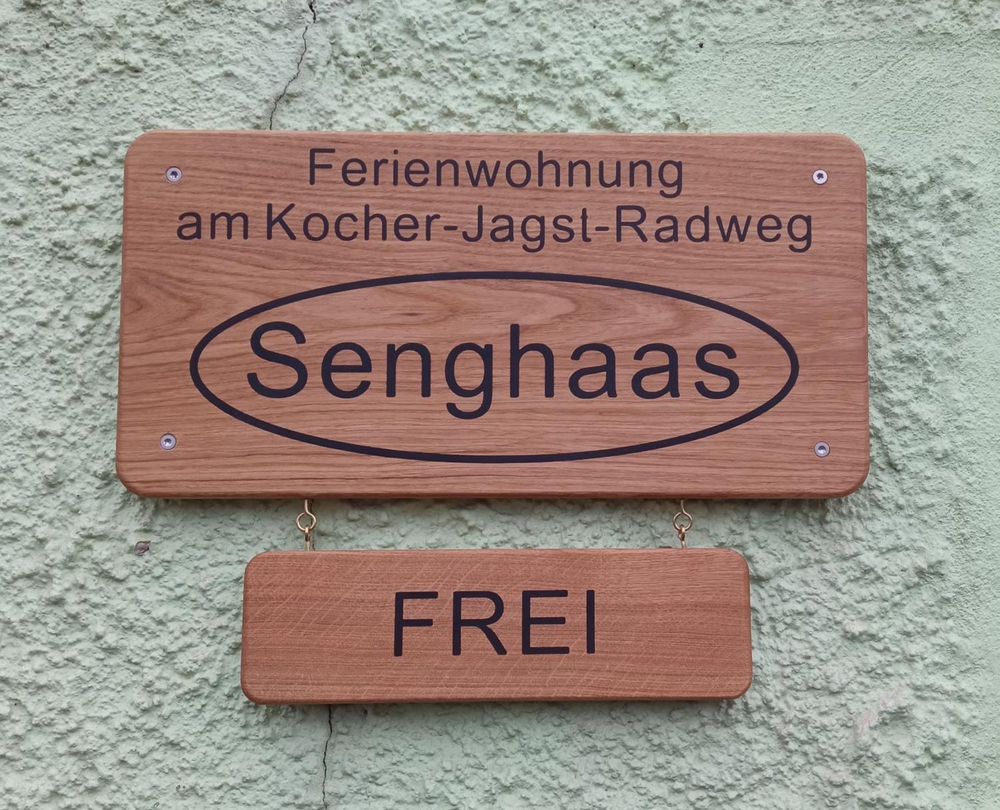 Ferienwohnung Am Kocher-Jagst Radweg 노이엔슈타트 암 코허 외부 사진